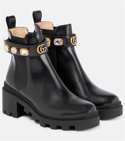 gucci boots black friday|Gucci black boots with snake.